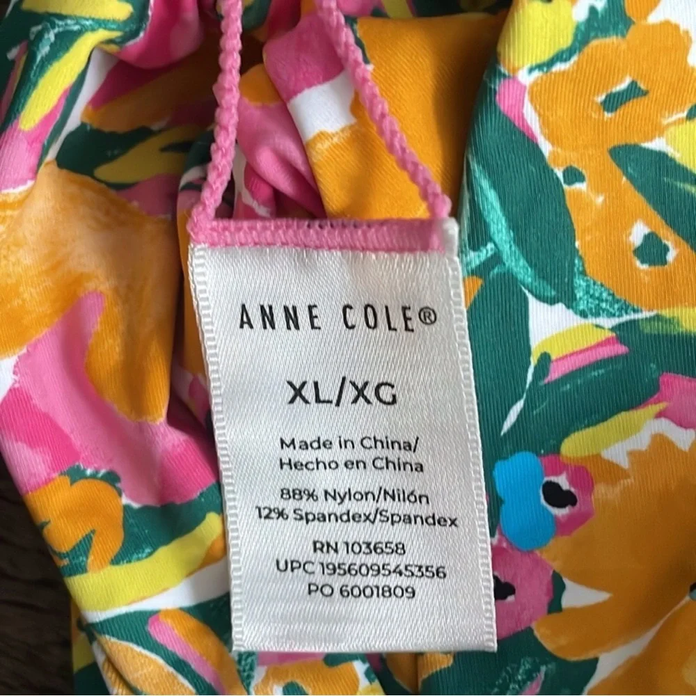 Anne Cole 3-way Convertible ‘Sunshine Floral’ Print Bottom - Picture 9 of 13